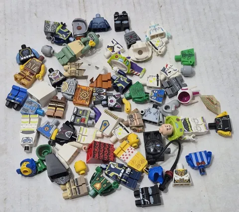 Lot of Lego Minifigure Parts & Pieces Various Themes Toy Story Spongebob Agents