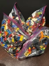 0605      Lego L7.3 lbs Pounds Variety Pieces Plates Building Blocks Minifigures
