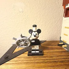 LEGO Disney Mickey Mouse Steamboat Pilot Minifigure w/ Ship Wheel 71012