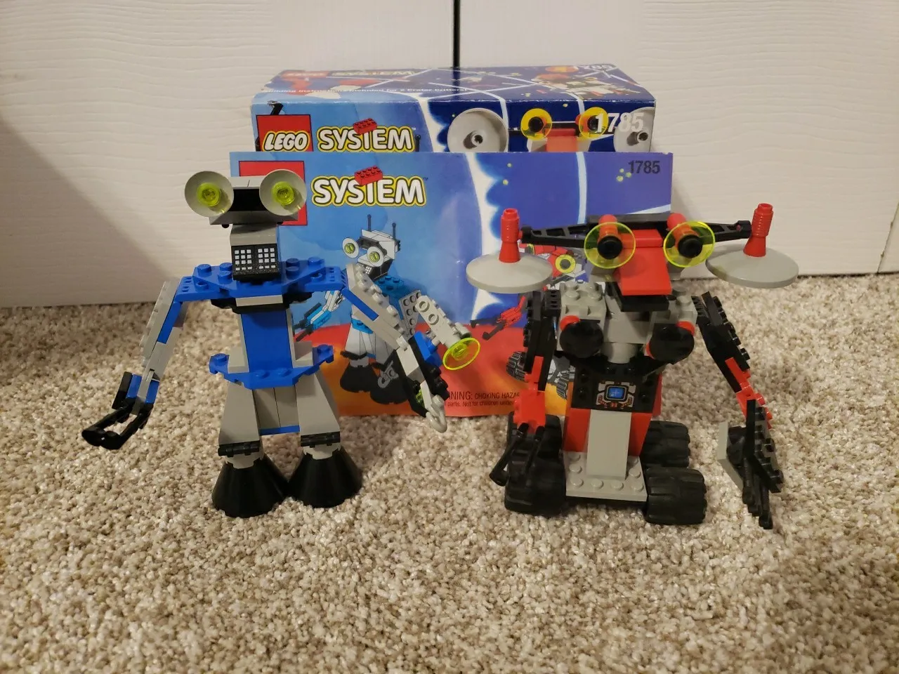 Lego Space Crater Critters 1785 100% Complete With Box And Manual 