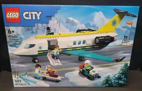 LEGO City Air Ambulance 60465 BRAND NEW SEALED Airplane