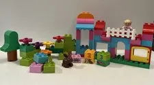 Lego Duplo 10571 Cute Easter Bunny  Set (Incomplete) Plus Extras! Super Cute!
