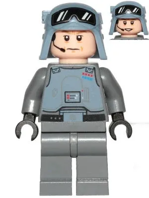 LEGO® Minifigure Star Wars sw1101 General Maximillian Veers Helmet w/Goggles Pri