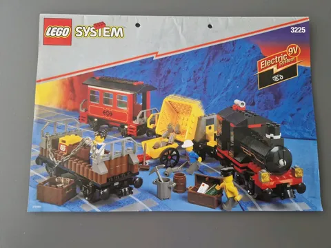 Lego Building Instructions 3225 System Classic Train Instruction Only