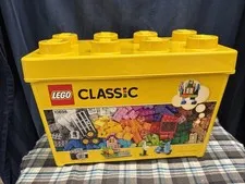 LEGO Bulk Bricks Pieces Parts Lot Mixed 3 Pounds Box Included      M4
