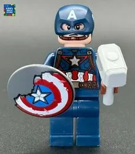 LEGO Marvel Captain America Minifigure sh0736 Set 76323  New