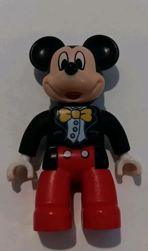 LEGO  Duplo Figure Mickey Mouse Jacket Vest and Bow Tie 1 Figure 