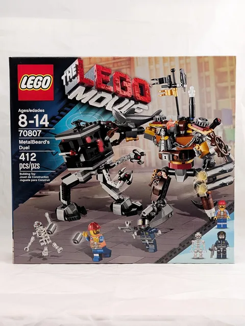 LEGO Movie 70807 MetalBeard’s Duel 412-Piece Set New Sealed Retired 2014