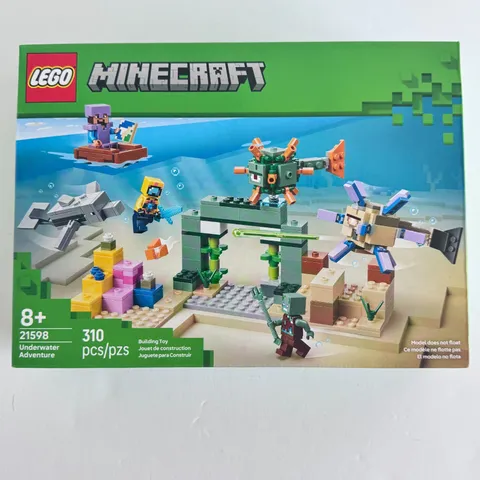 LEGO Minecraft Underwater Adventure 21198 Building Set 310 Pieces New Sealed