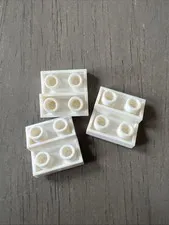 LEGO 32803 White Slope, Curved 2 x 2 x 2/3 Inverted 3 Pieces