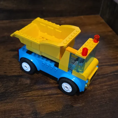 ​LEGO City Dump Truck Vehicle Only From Construction Trucks Set 60391 Incomplete