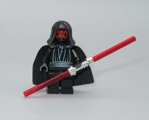 LEGO Star Wars Darth Maul lightsaber chrome silver hilt minifigure 7663 7151