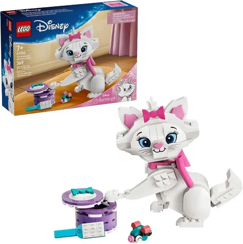 LEGO Disney The Aristocats Adorable Marie Toy Building Set 43286🎁Kids Gift