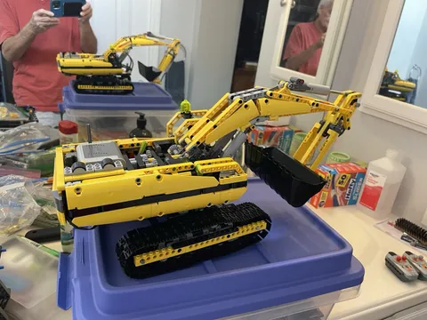 Lego Technic 8043 With Instructions And Decals