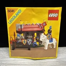 Legoland Lego Castle Armor Shop (6041) Instruction Manual/Booklet Only