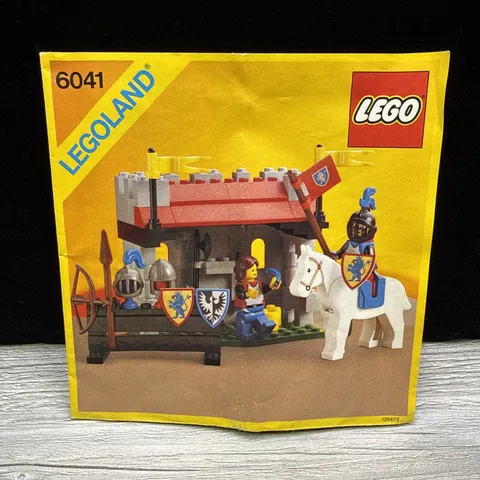 Legoland Lego Castle Armor Shop (6041) Instruction Manual/Booklet Only