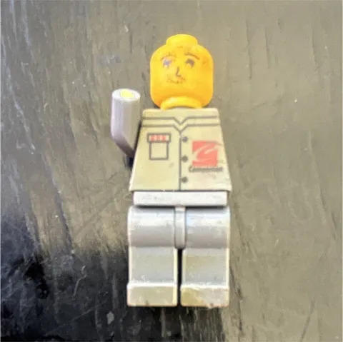 Vintage LEGO Classic Space Futuron Light Grey Torso Astronaut Legs Parts 80s