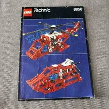 LEGO Technic Whirlwind Rescue (8856) Instructions Idea Book Only — Vintage 1991