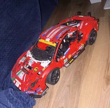 LEGO Technic 42125 Ferrari 488 GTE AF Corse #51 1677pcs 18+ Complete Set.