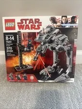 LEGO Star Wars 75201 First Order AT-ST Retired Set New In Sealed Box