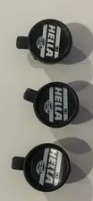 Genuine LEGO Technic Hella 192 Rally Lights Printed Black Spotlights Lot of 3