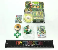 2012 LEGO 9574 NINJAGO Masters Of Spinjitzu LLOYD ZX -Detached from Backing-