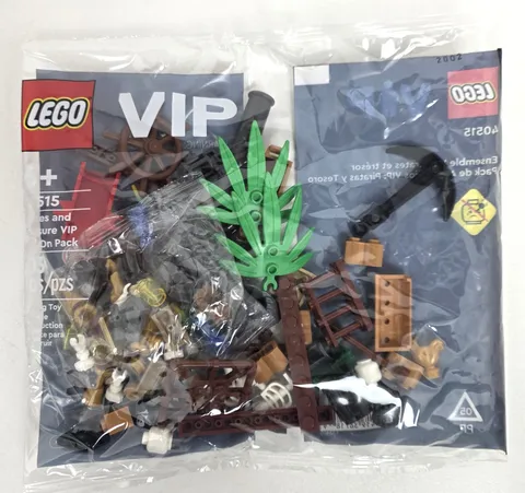 LEGO Pirates and Treasure VIP Add-On Pack 40515 Polybag 103 pcs 6+ Limited