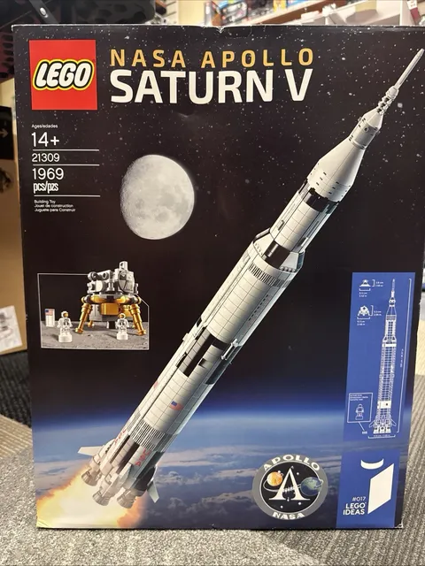 Lego 21309 Ideas NASA Apollo Saturn V Rocket New Sealed Box