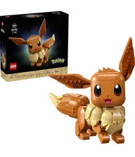 LEGO Pokémon Eevee 72151 587 pcs Posable Limbs Building Set Age 18+