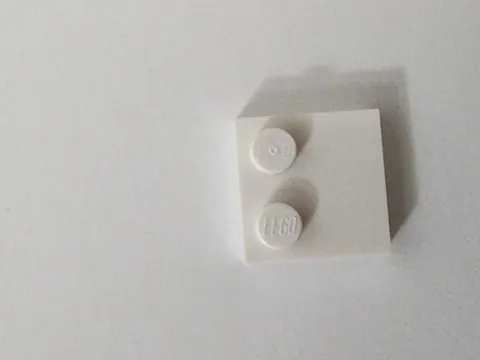 LEGO White Tile, Modified 2 x 2 with Studs on Edge Part 33909