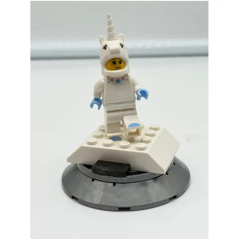 LEGO Series 13 Unicorn Girl Minifigure 71008 White Costume Purple Mane Tail