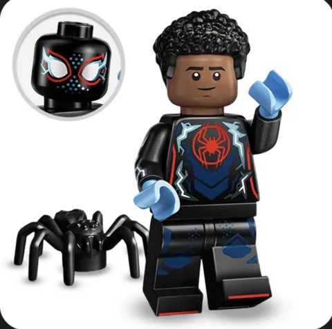 LEGO 71050 Minifigures Spider-Man Spider-Verse Miles Morales/Spider-man NISB