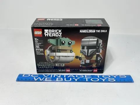 LEGO Star Wars BrickHeadz 75317 -The Mandalorian & the Child -NEW Sealed