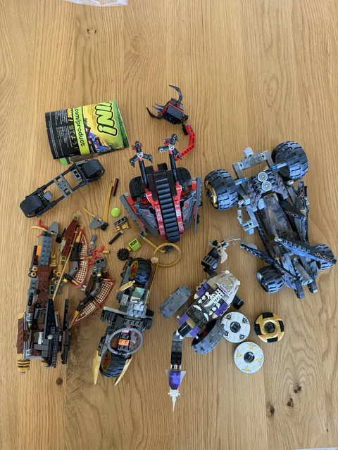 Lego Ninjago Incomplete Sets Lot Parts/Pieces/Bulk