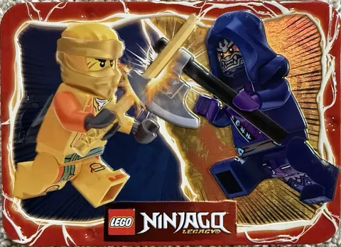LEGO Ninjago Arin vs Wolf Mask Guard Metal Box 112404 (SEALED)
