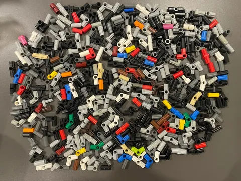 LEGO TECHNIC AXLE AND PIN CONNECTORS LOT OF 432
