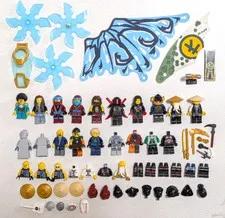 LEGO Minifigure NINJAGO Parts Lot Set Bulk Sale