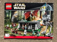 Lego 8038 Star Wars Battle of Endor Manual Instruction Booklet #1 Only