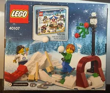 LEGO 40107 Winter Skating Scene 2014 Limited Edition GWP NEW SEALED Retired