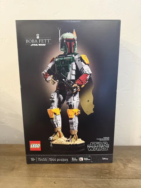 LEGO #75455 Star Wars Buildable Boba Fett: Brand New in Sealed Box In Hand.