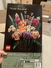 Lego Botanical Flower Bouquet Open Set Used, Played With Previously