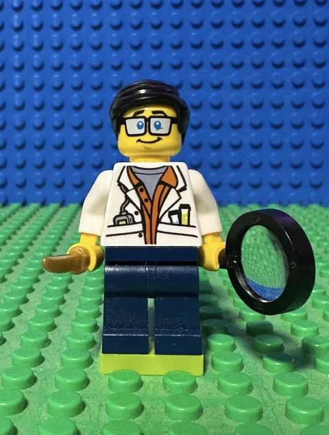 LEGO City Jungle Scientist Minifigure