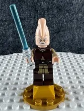 LEGO Star Wars Ki-Adi-Mundi SW0911 Printed Legs Blue Lightsaber