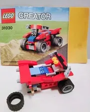 LEGO Creator 3in1 Red Go-Kart 31030 Retired Missing Tire Hub With Instructions