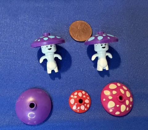 2 Mushroom Dreamling LOT 71469 71461 71453 71457 Dreamzzz LEGO Minifigure +extra