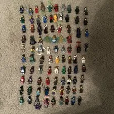 Humongous Ninjago Collection Lot Over 100 Figures Plus Complete Mint Sets
