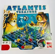 LEGO - Atlantis Treasure 3851 -  COMPLETE - LEGO Games I29
