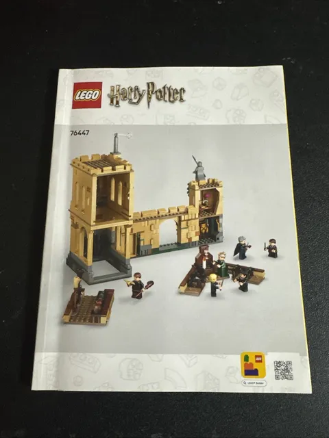 LEGO 76447 Harry Potter Flying Lessons Instruction Manual Only