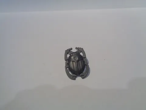 Lego Minifigure, Shield Scarab 93251 Pearl Dark Gray