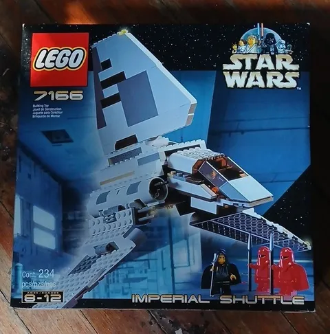 LEGO Star Wars 7166 Imperial Shuttle Vintage Complete Set 234pcs w/ Box